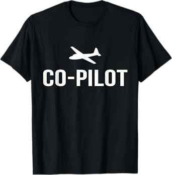 Airshow Helicopter Airplane CoPilot T-Shirt