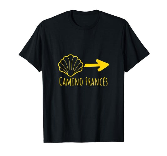 Buen Camino Frances El Santiago - Tops, Tees & Accessories T-Shirt