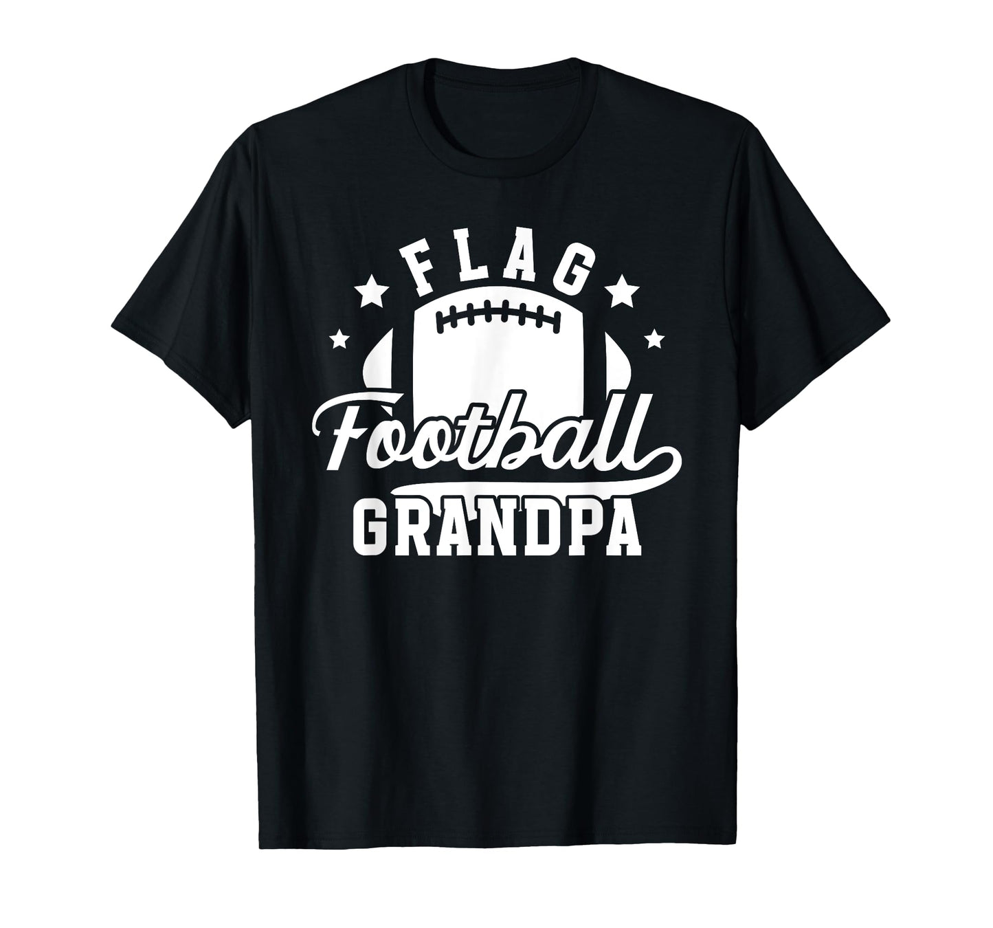 Flag Football Grandpa Of A Flag Football Player Grandfather T-Shirt
