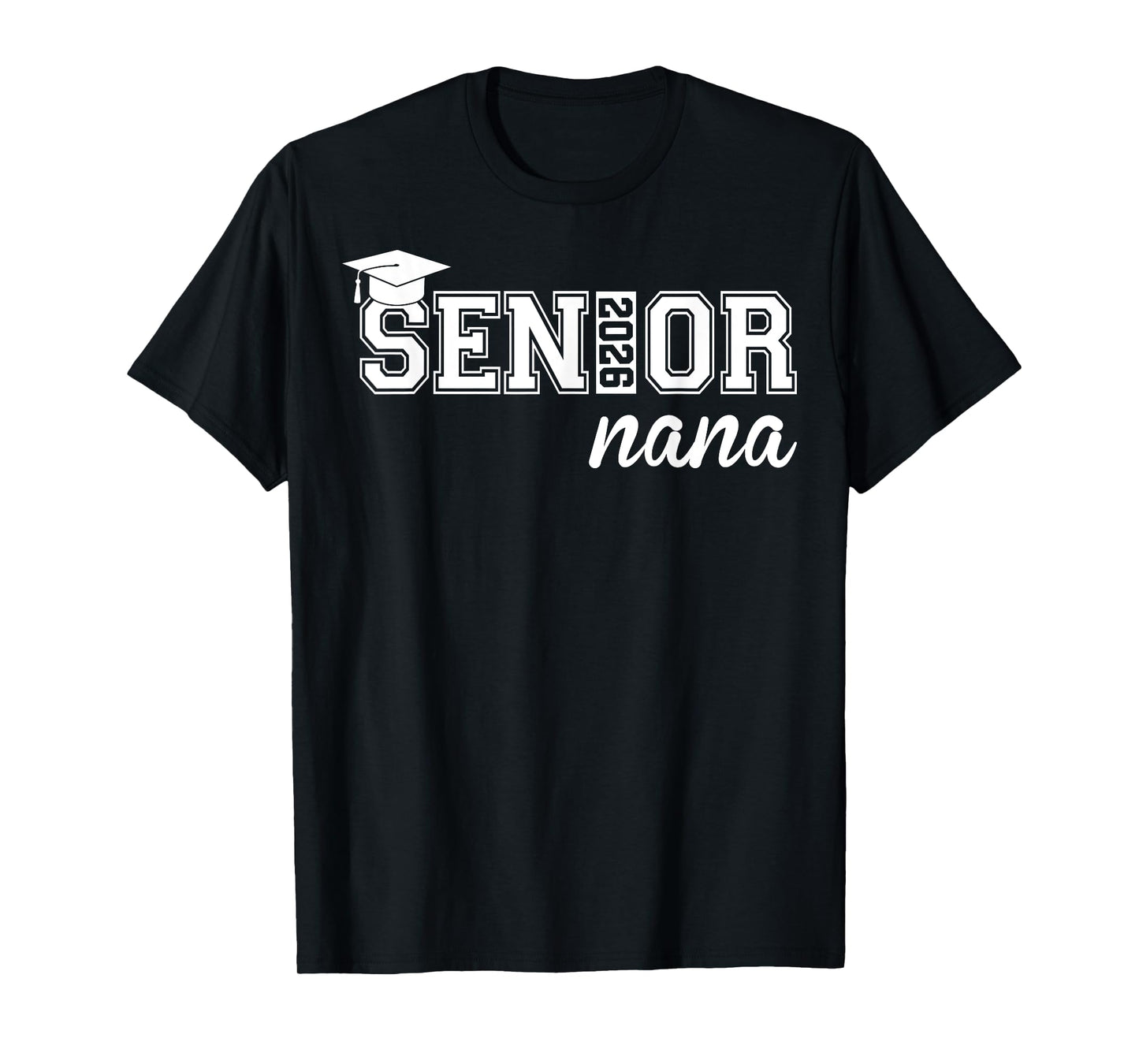 Proud Nana Senior 2026 Graduation Grandmother Gifts T-Shirt