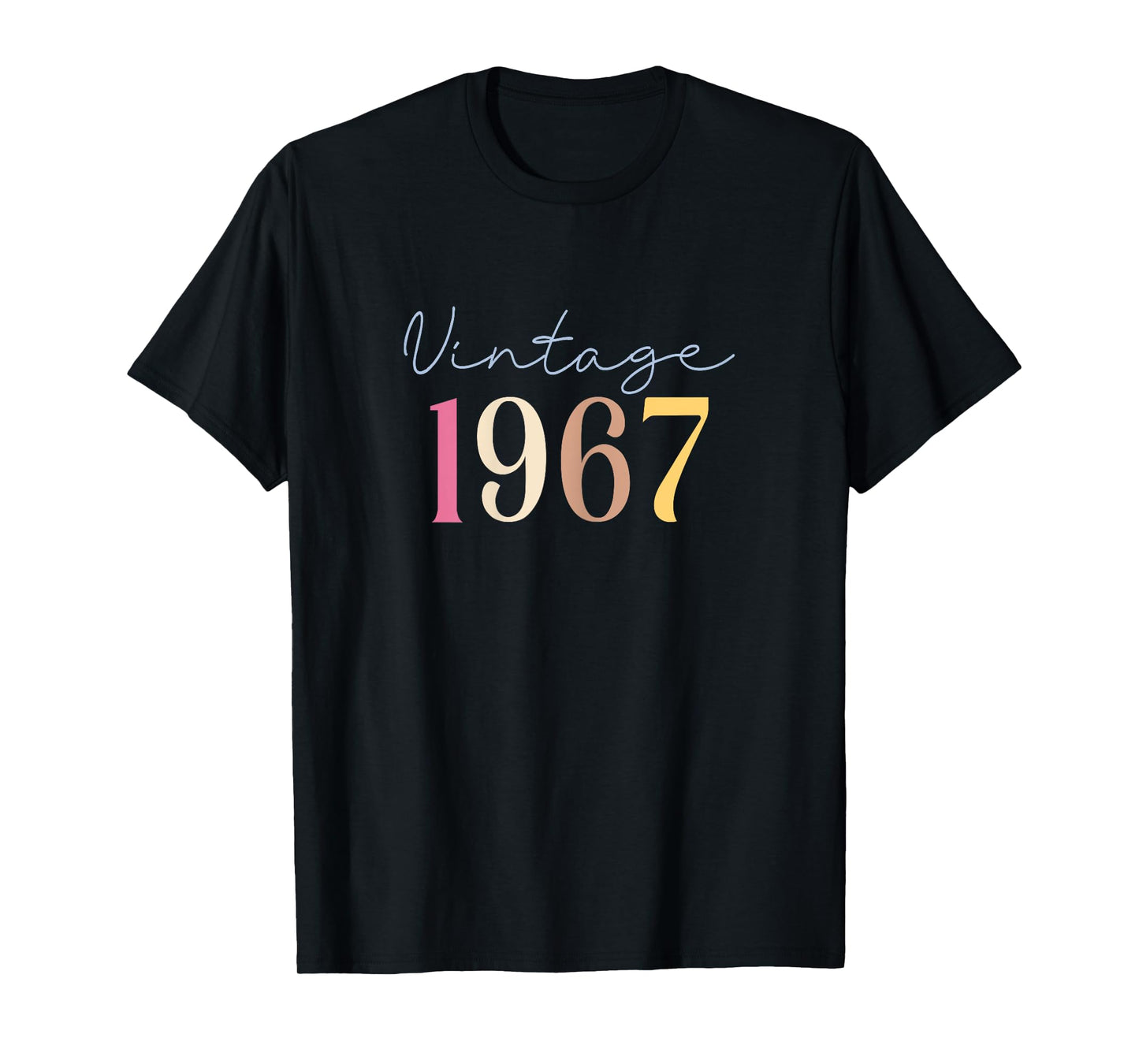 58 Years Old Vintage 1967 58th Birthday For Women T-Shirt
