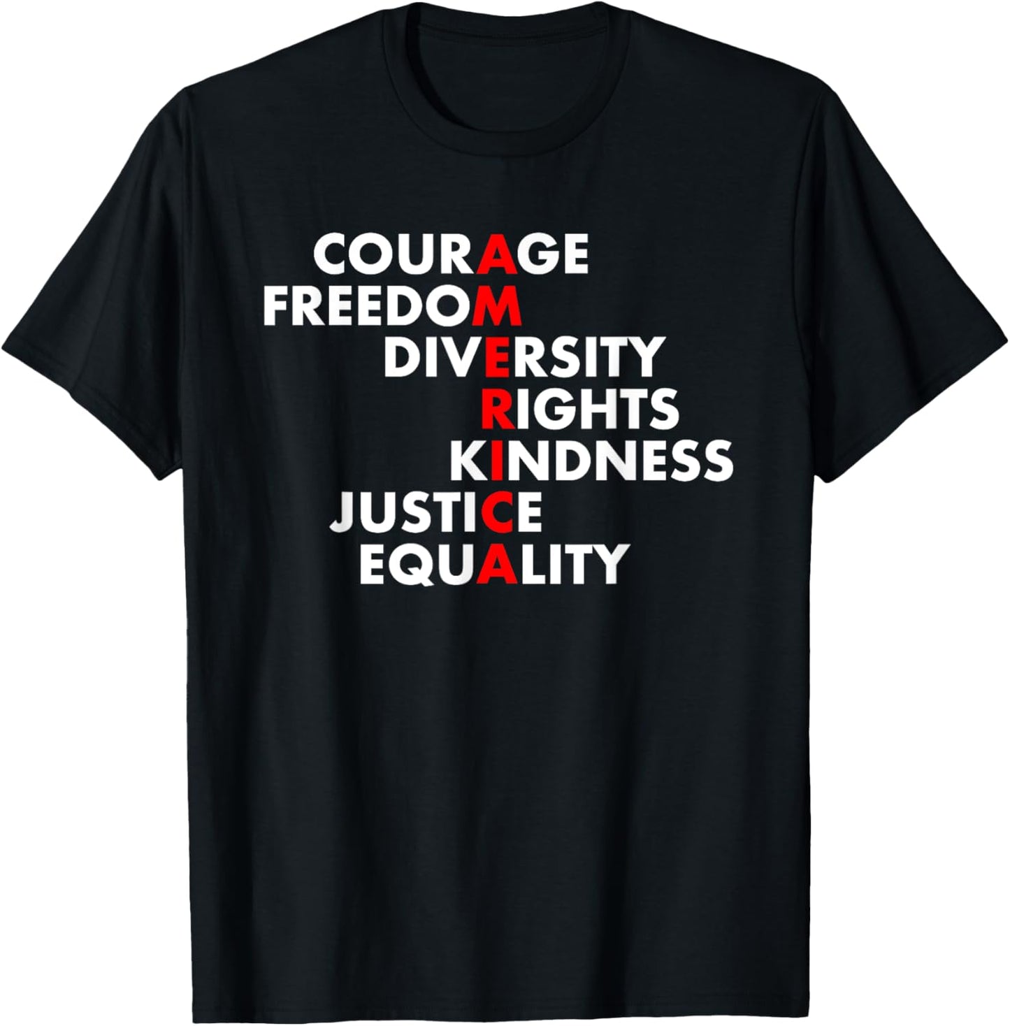 Unisex Adults Black Anti Trump Resist Political T-Shirt