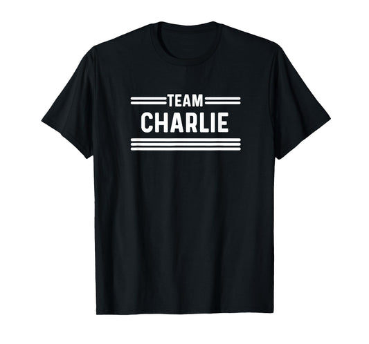 Team Charlie - Family Name T-Shirt