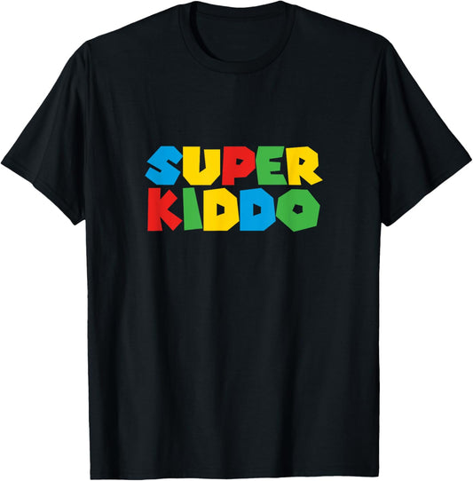 Gamer Son Super Kid Funny Gaming Kiddo - Matching Dad & Mom T-Shirt