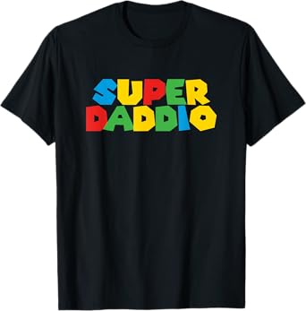 Fatherly Powers Unleashed - Gamer Super Dad From Wife & Kids T-Shirt