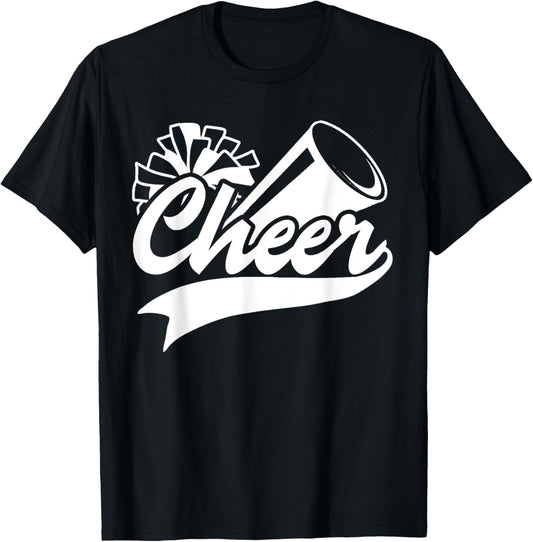 Cheerleading Peace Love Cheer Cheerleader Colors Matching T-Shirt