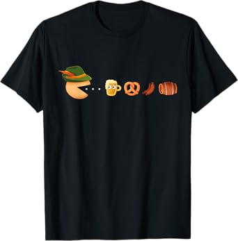 Funny Oktoberfest Gamer, Beer Festival, German Beer Drinking T-Shirt