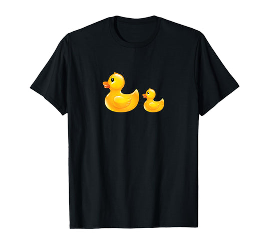 Womens Funny Mama Duck Pregnant T Shirt I Duckling Babies Mom of 1 T-Shirt