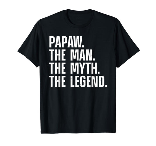 Papaw Design For Grandpa Grandfather From Grandkids Papaw T-Shirt