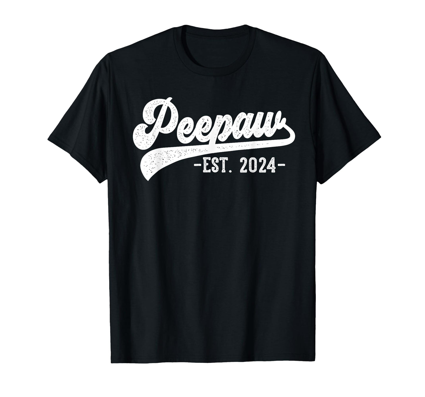 Peepaw Est 2024 Peepaw To Be Gifts New Peepaw T-Shirt