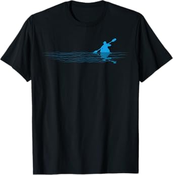 Kayak Love Kayaking Paddle Kayaker Paddling Outdoor T-Shirt