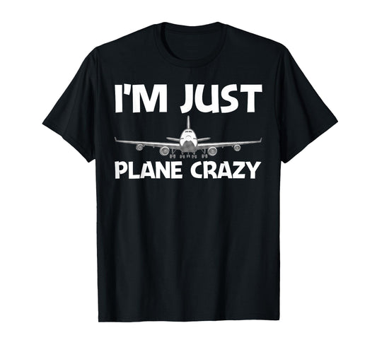 Cool Airplane For Men Women Aviation Plane Airplane Pilot T-Shirt