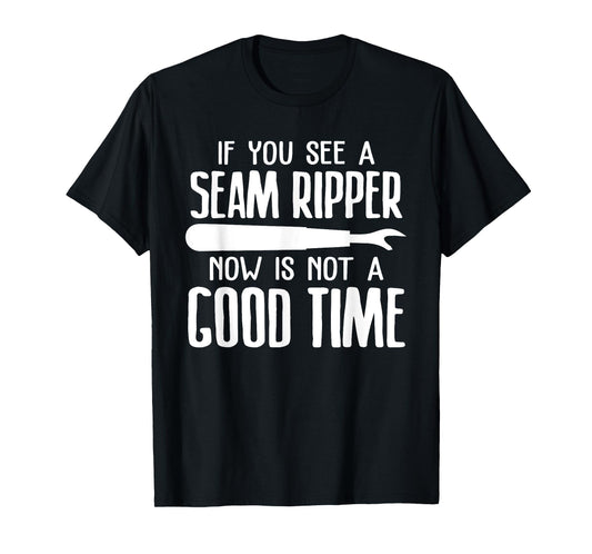 Funny Quilting Gift For Women Quilter Seamstress Cool Sewing T-Shirt