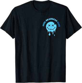 Cool Grandpas Club Shirt Father's Day Grandpa 2 Sided T-Shirt