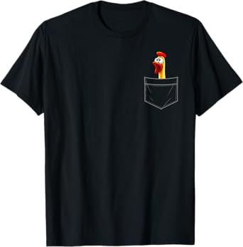 Cool Rubber Chicken For Men Women Kids Animal Chicken Lovers T-Shirt