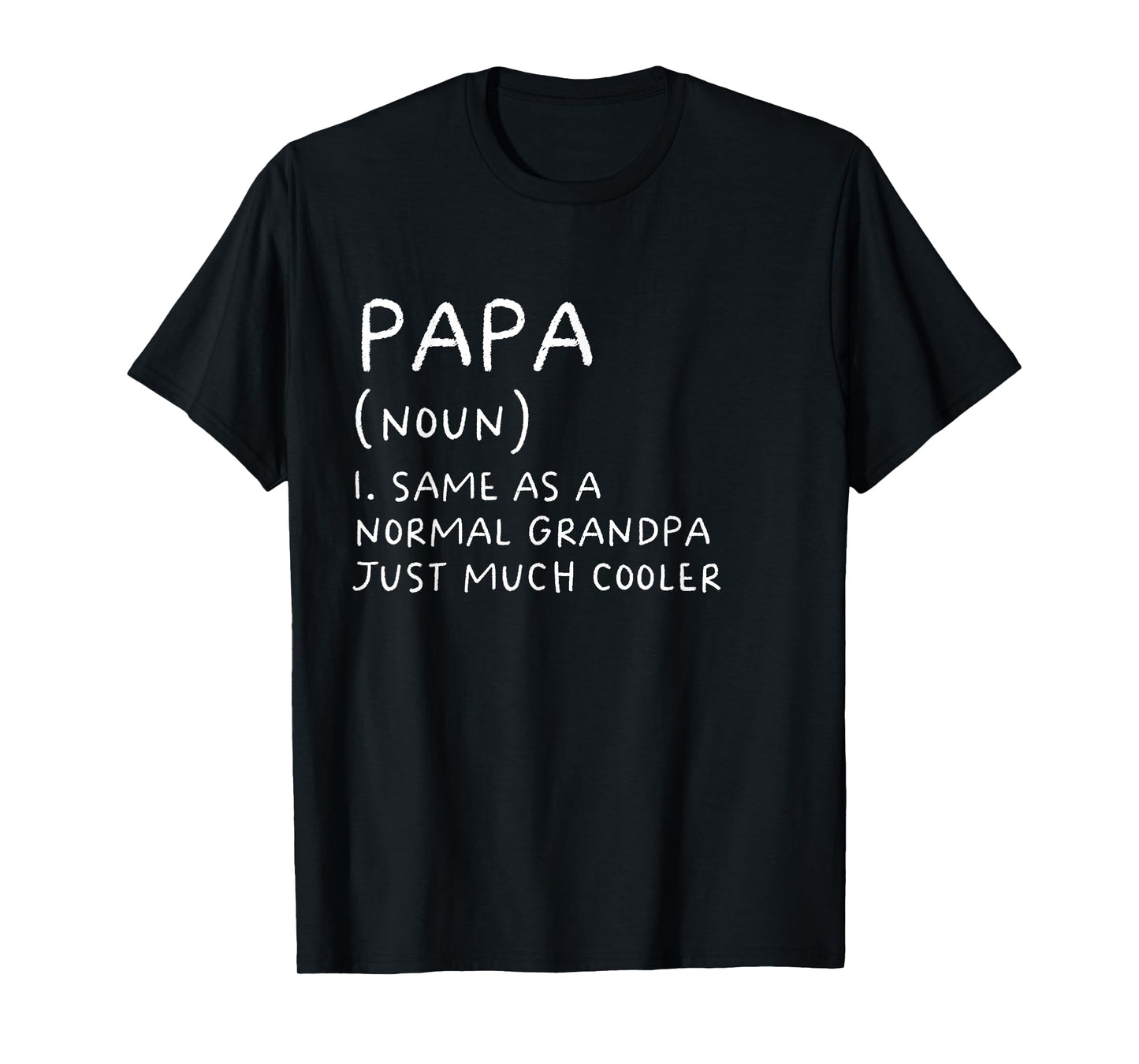 Papa Grandpa Definition Grandfather Funny T-Shirt