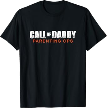 Gamer Dad Call of Daddy | Call Of Dad Parenting Ops T-Shirt