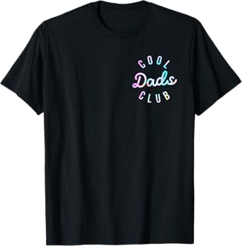 Tie Dye Funny Dad Father's Day Pocket Print Cool Dads Club T-Shirt