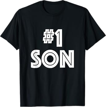 #1 Son Family No1 Number 1 SON Gift T-Shirt T-Shirt