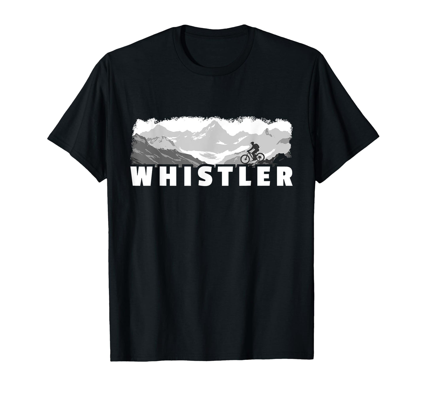 Whistler British Columbia Canada Mountain Biking MTB Cycling T-Shirt