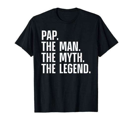 Funny Pap Design For Grandpa Grandfather From Grandkids Pap T-Shirt