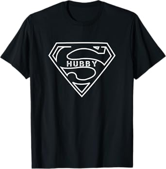 Super Hubby T Shirt Funny T Shirts for Husband Dad Fathers T-Shirt