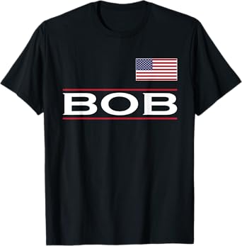 BOB Personalized Name Funny Birthday Gift Idea T-Shirt