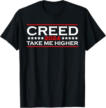 Creed '24 Take Me Higher Flag Usa America, Creed 2024 T-Shirt