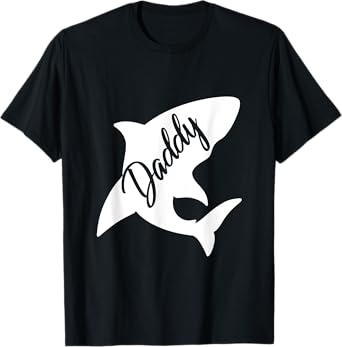 Daddy Shark T-shirt Matching Family Shirts Shark T-Shirt