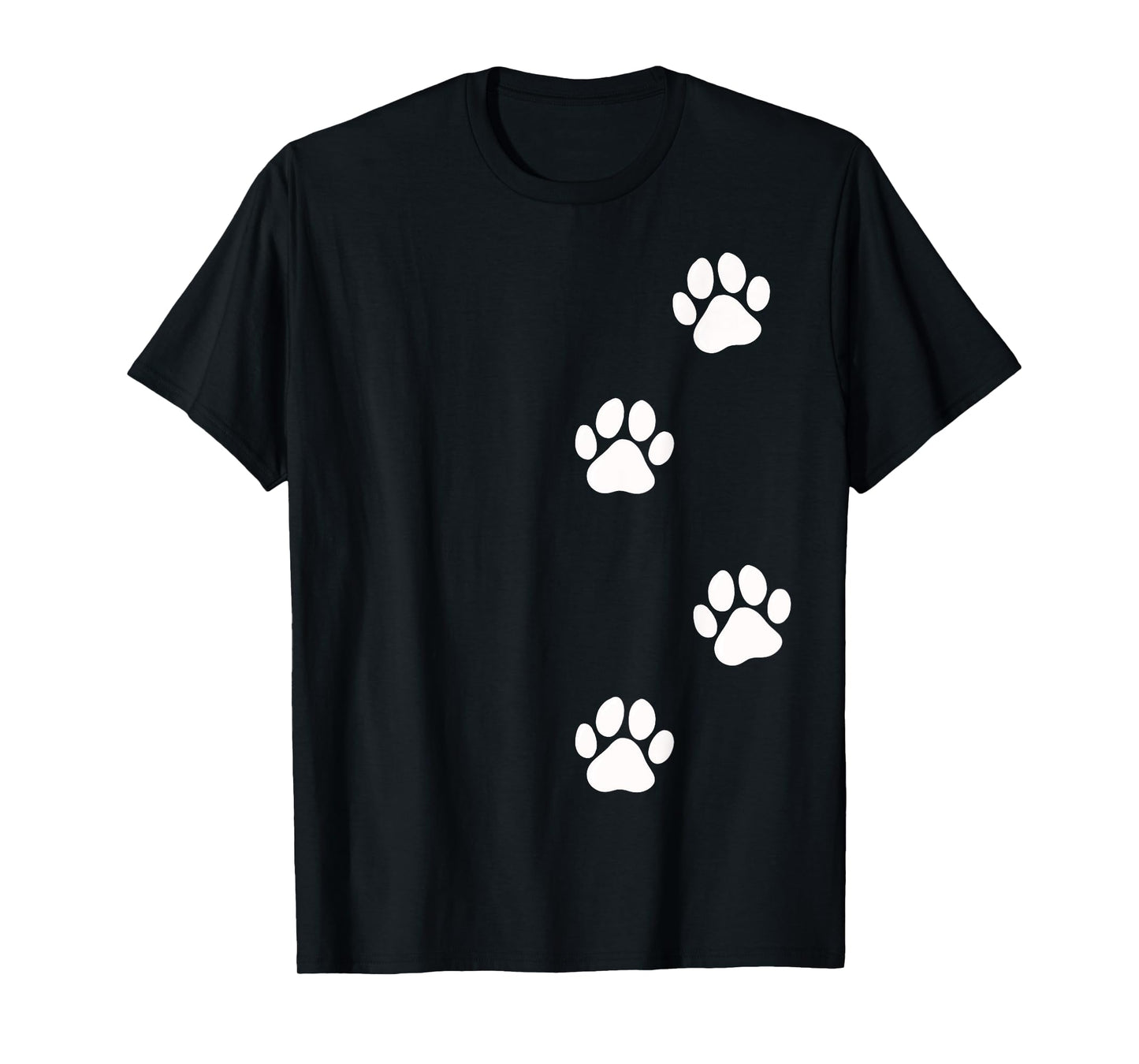 Paw Print Dog Cat Pet Lover T-Shirt for Men Women Girls Kids
