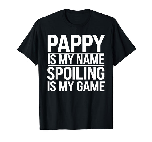 Funny Pappy Art For Grandpa Grandfather From Grandkids Pappy T-Shirt