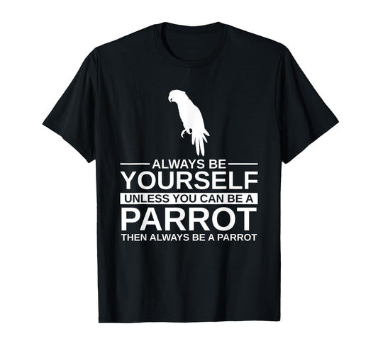 Cool Parrot Design For Men Women Tropical Bird Parrot Lover T-Shirt