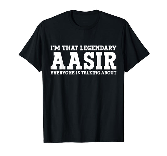 Aasir Personal Name First Name Funny Aasir T-Shirt