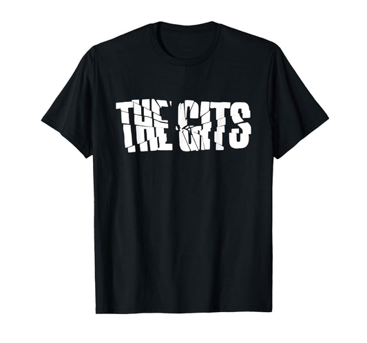 Vintage The Gits Broken Logo 90s Punk Band Rock Retro T-Shirt