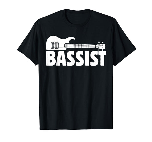 Cool Bassist Funny Bass Guitar Player Guitarist Music Outfit T-Shirt