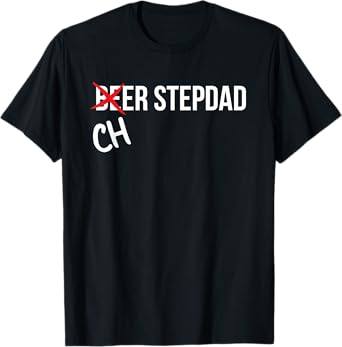 Beer Stepdad Cheer Stepdad Of A Cheerleader Step Father T-Shirt