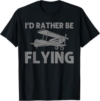 Cool Pilot Art For Men Women Aviation Aviator Airplane Pilot T-Shirt