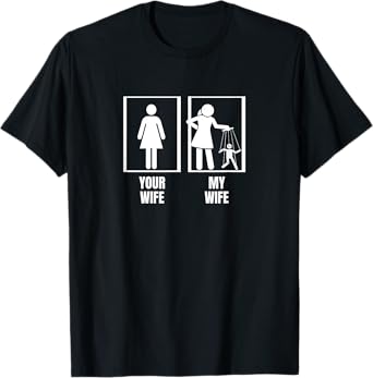 Puppet Master Your Wife My Wife Husband Funny Puppeteer T-Shirt