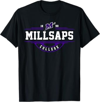 Millsaps College Arch Vintage Design for Men Women T-Shirt
