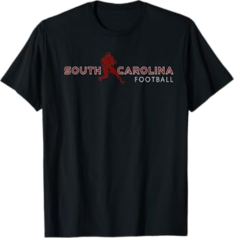 SC Fan Quarterback Athlete Gameday South Carolina Football T-Shirt