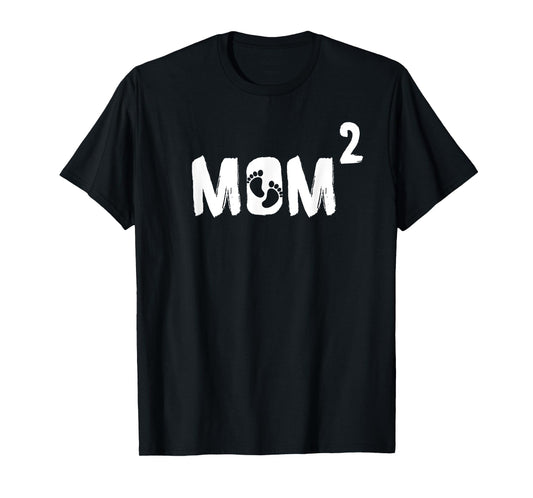 Pregnancy Announcement Mom 2 Second Baby T-Shirt