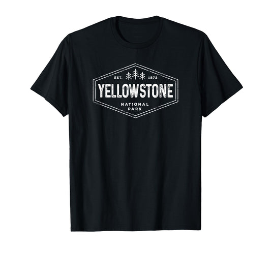 Vintage Yellowstone Vacation Souvenir National Park Retro T-Shirt