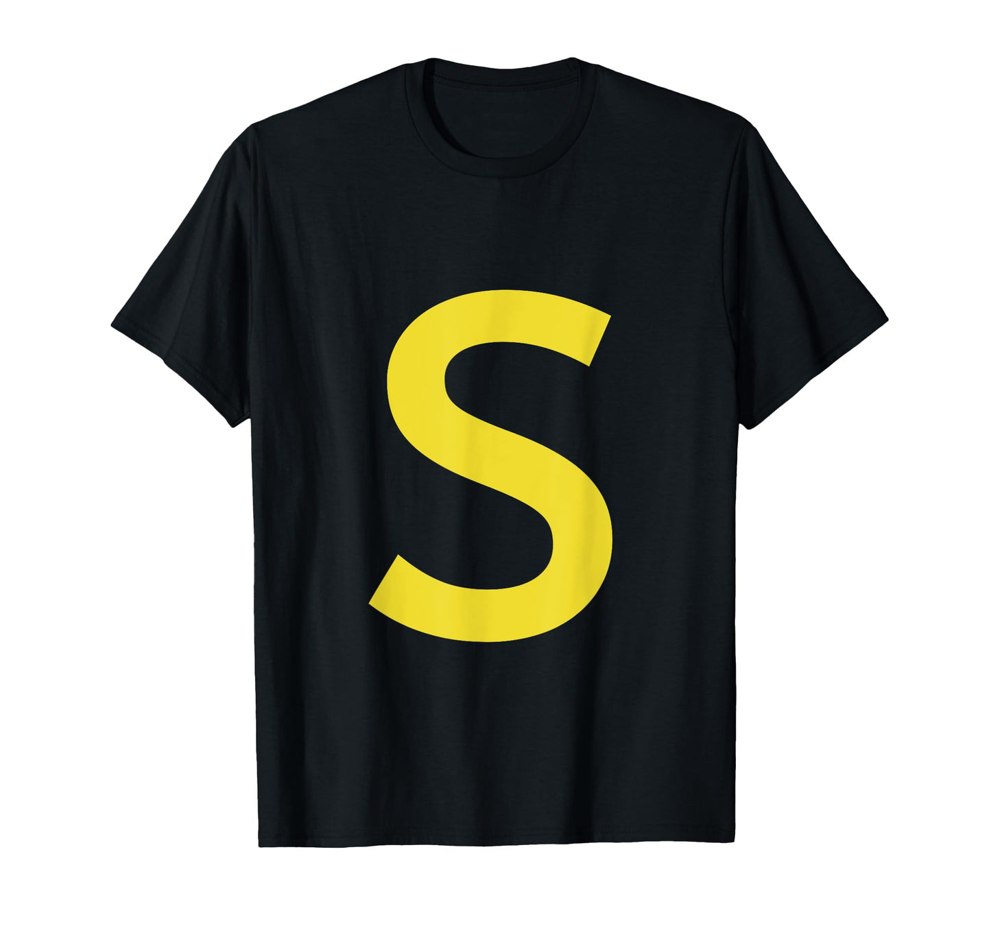 letter S funny chipmunk group matching halloween costume T-Shirt