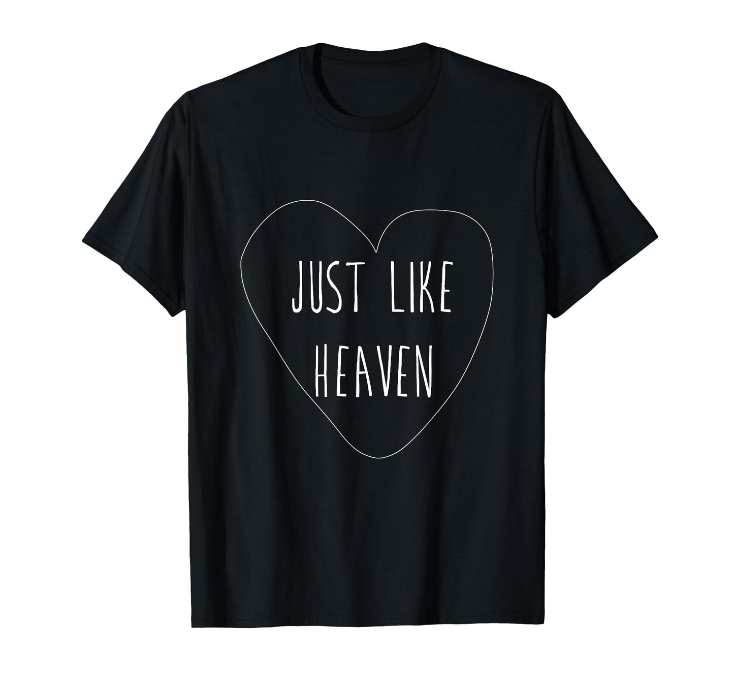 JT Clothing Women's Unisex Black T-Shirt, Small, Modern, Casual, Short Sleeve, Love Theme, Valentine's Day, Wedding, Birthday