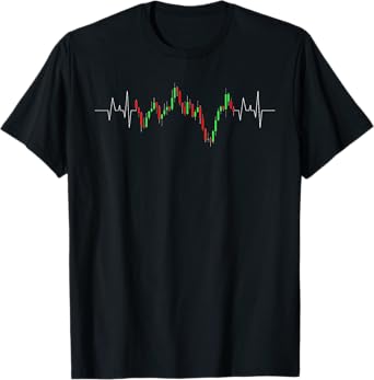 Cool Stock Trading For Men Women Candlestick Stock Market T-Shirt