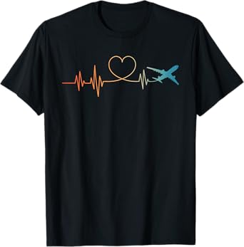 Airplane Art For Men Women Aviation Instructor Airline Pilot T-Shirt