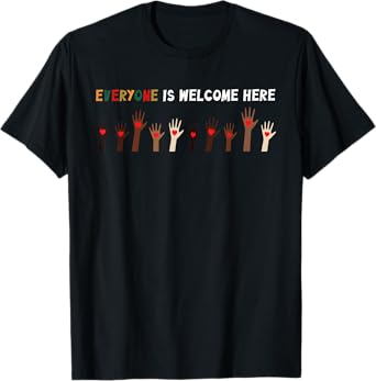 Everyone Is Welcome Here Idaho Teacher T-Shirt