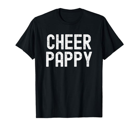 Cheer Pappy Grandpa Cheerleading T-Shirt