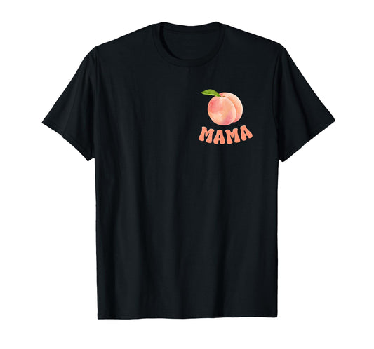 Mama Sweet One Peach 1st Birthday Family Party Mom and Dad T-Shirt
