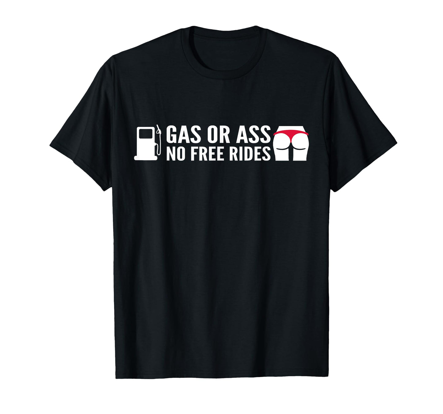 No Free Rides Funny Motorcycle Biker Rider Saying Joke T-Shirt